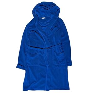 Lands End Fleece Hooded Robe